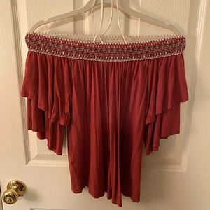 Off the shoulder top
